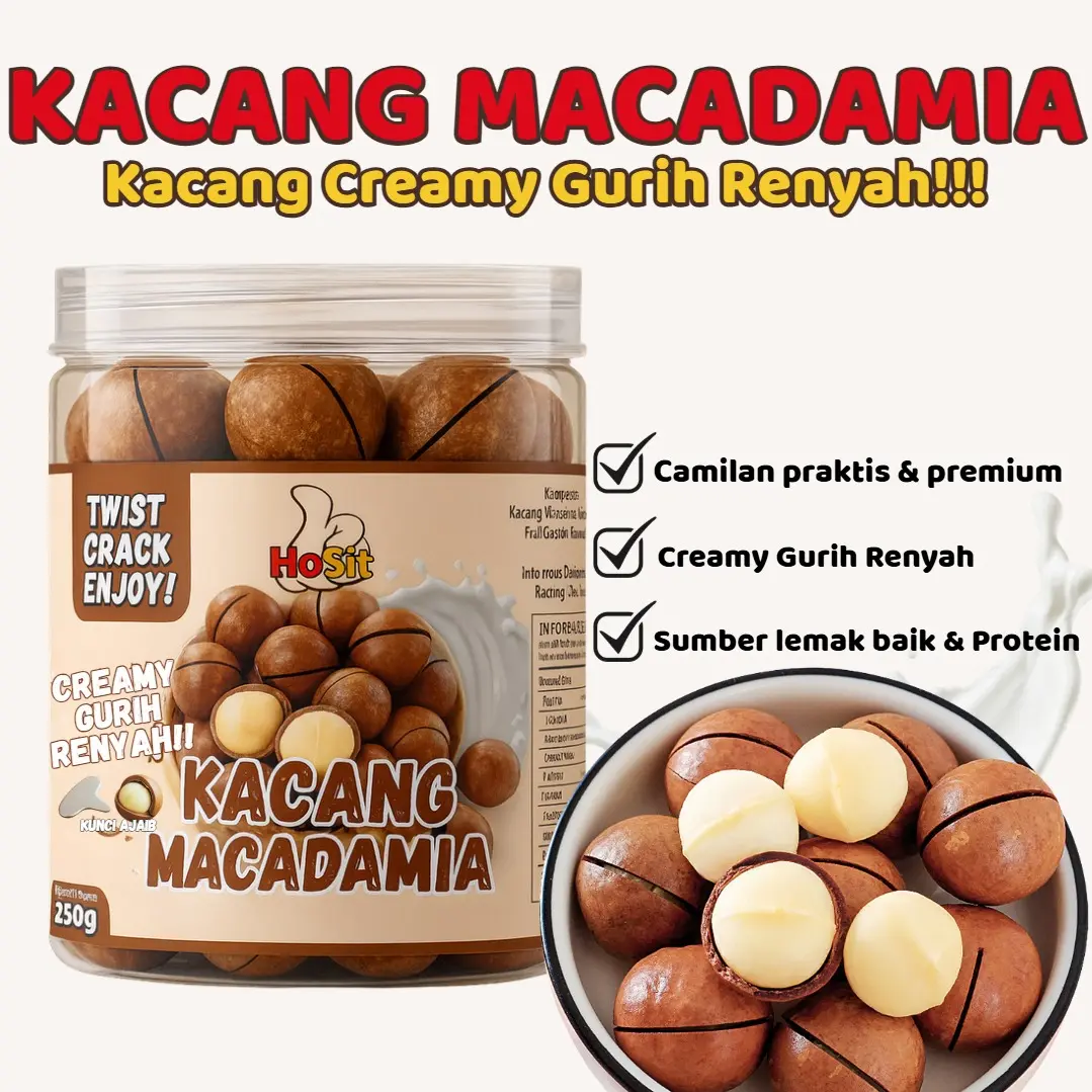 MACADAMIA HOSIT 250GR