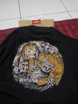 Product Review of Kaos Budaya Bali Barong Rangda Original Voltuz Hitam  Sablon Keren Digital Sablon Keren Distro Baju from ** ** 0