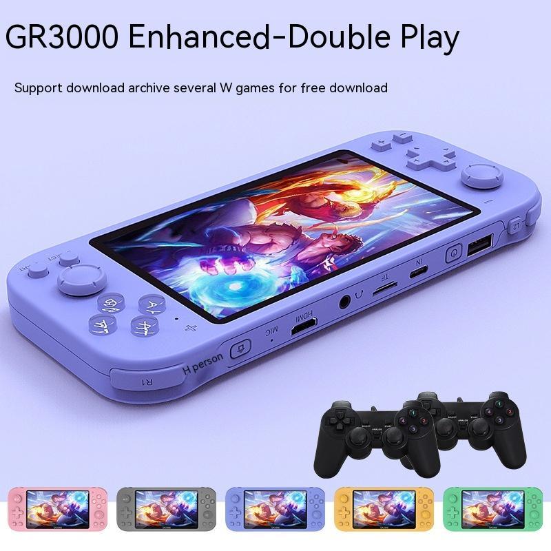 Bảng điều khiển trò chơi arcade cầm tay 5.1 inch mới, bảng điều khiển trò chơi cầm tay đôi GR3000 1