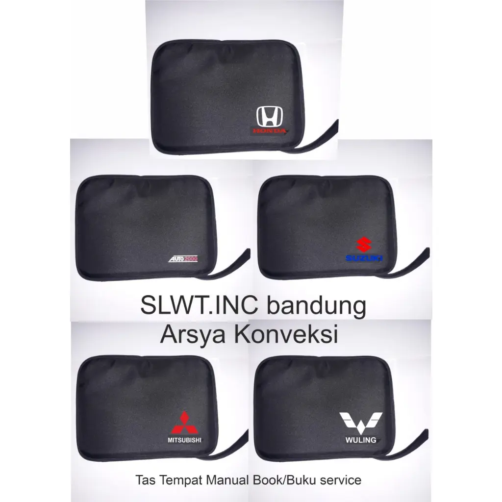 Tas Tempat Buku Manual dan buku service mobil