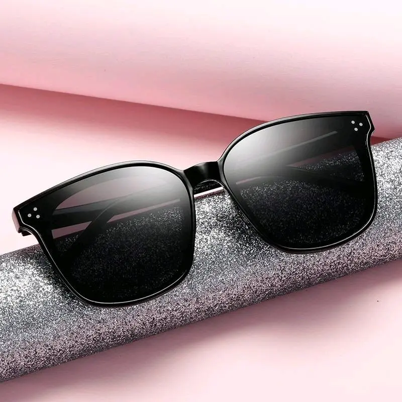 Kacamata Korea retro frame hitam 0