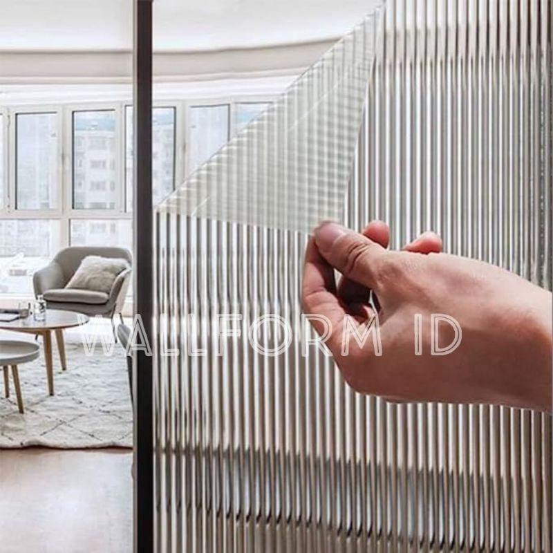 Product Introduction of FLUTED PREMIUM REEDED MORU GLASS WINDOW STICKER | Sticker Kaca Fluted Reeded Moru Sandblast 0