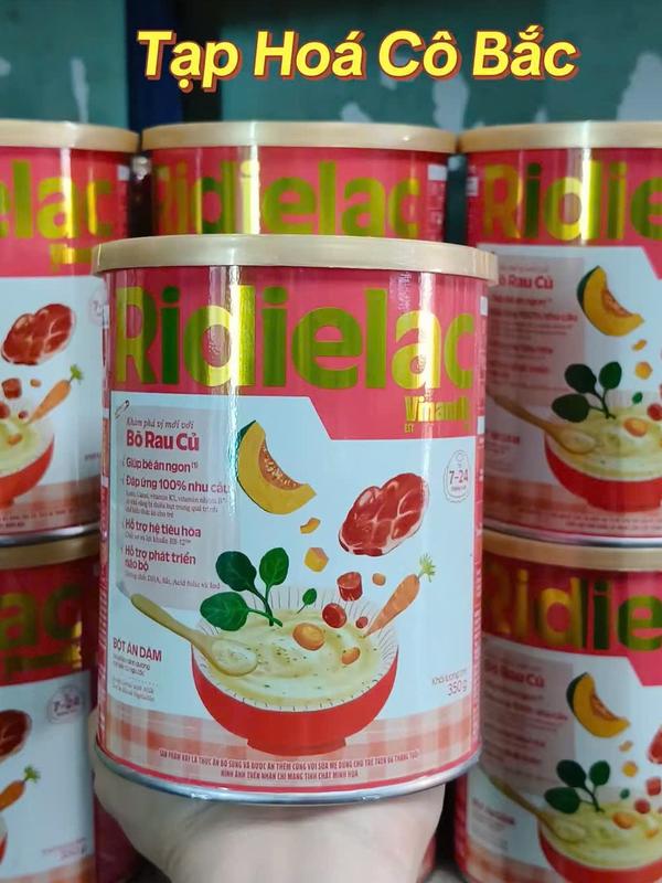 Ridielac Bò Rau Củ-350g(vinamilk)