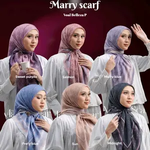 (BISA COD) MARRY SCARF PROMO SEGIEMPAT MOTIF BISA SERAGAMAN