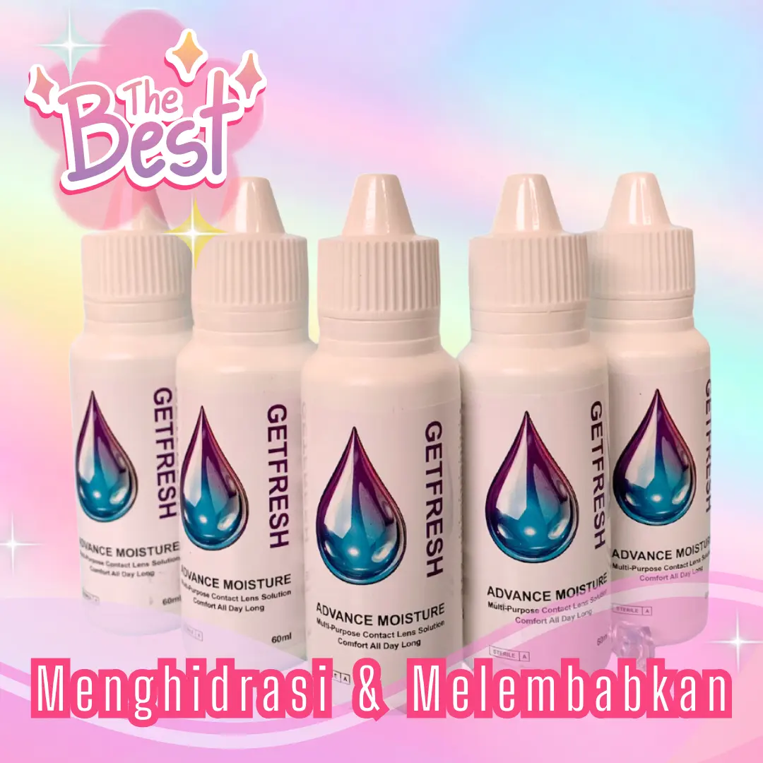 Idolens - Cairan Pembersih Softlens GET FRESH