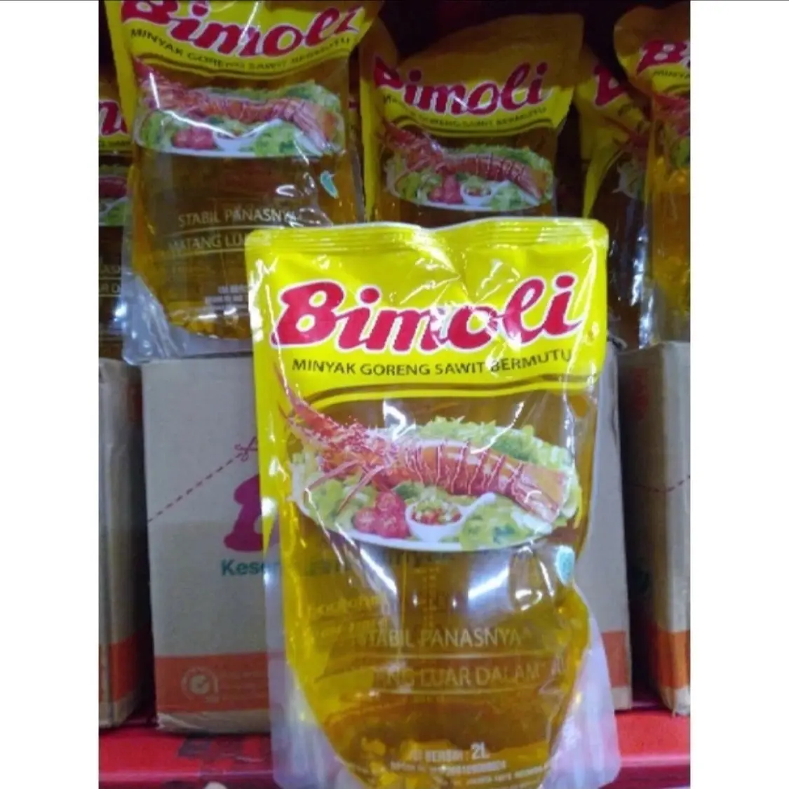 Minyak goreng Bimoli 2liter