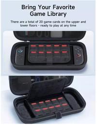 Gambar JSAUX BG0122 Carrying Case Storage Bag Case Portable Accessories Untuk Switch 2 Aksesoris dari EC Store Jakarta Kota Administrasi Jakarta Barat 3 Tokopedia