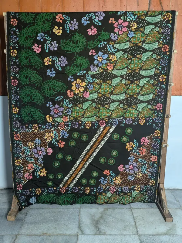 PROMO BAYAR DI TEMPAT Sarung dewasa batik cap kombinasi tulis katun primisima super premium grade AA motif belukar 8