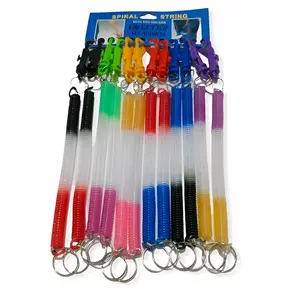 1 pcs Spiral Gantungan Kunci Key Holder Sepiral Keychain