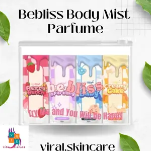 Bebliss Parfum Get 4 Pcs Bodymist travel Size Mix Series 30ml