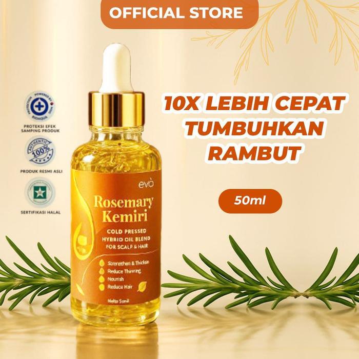 Lucrish Promo Rosemary Kemiri Oil | Evo Solution | Minyak Murni dan Alami ...