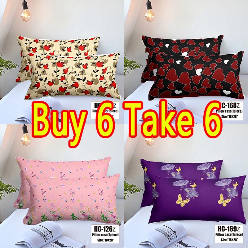 [Buy 6 Take 6 = 12PCS] Original PillowCase 18x28 Inches High - TikTok ...