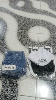 Product Review of [FREE TOPI] DINODAY Setelan baju anak laki kaos distro cowok celana pendek jeans denim 1 - 9 Tahun from H**a 0