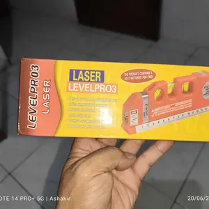 Fixit Level Pro 3 Penggaris Laser Waterpass Meteran Laser 250 Cm