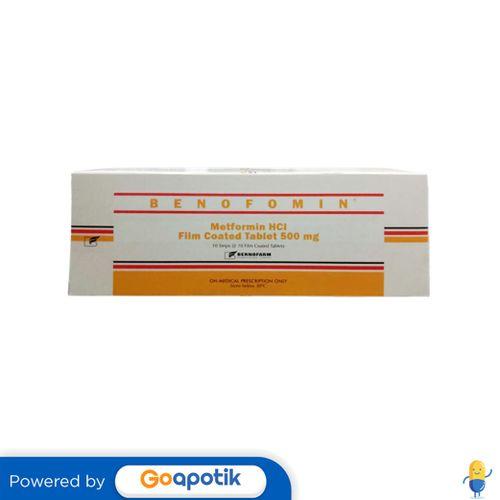 BENOFOMIN 500 MG BOX 100 KAPLET