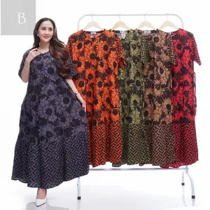 Daster Busui Friendly Bahan Rayon Adem Super Premium Resleting Depan Baju Santai HomeDress