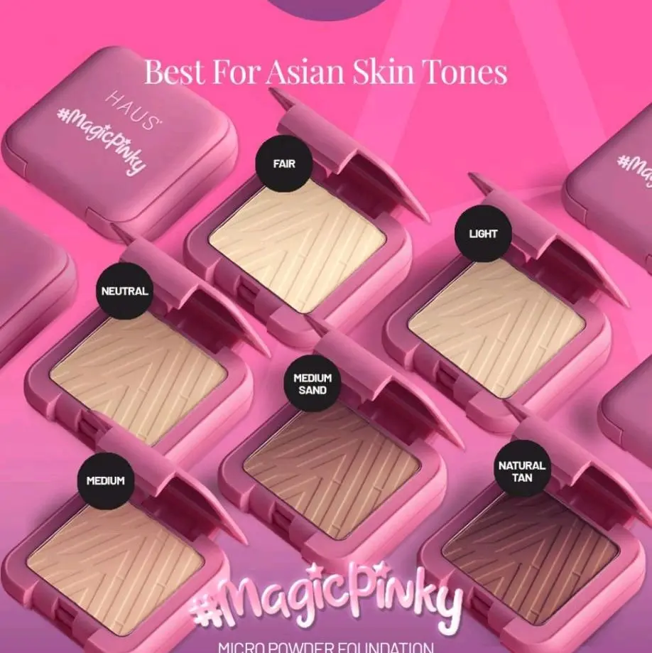 Haus Cosmetics #MagicPinky Powder