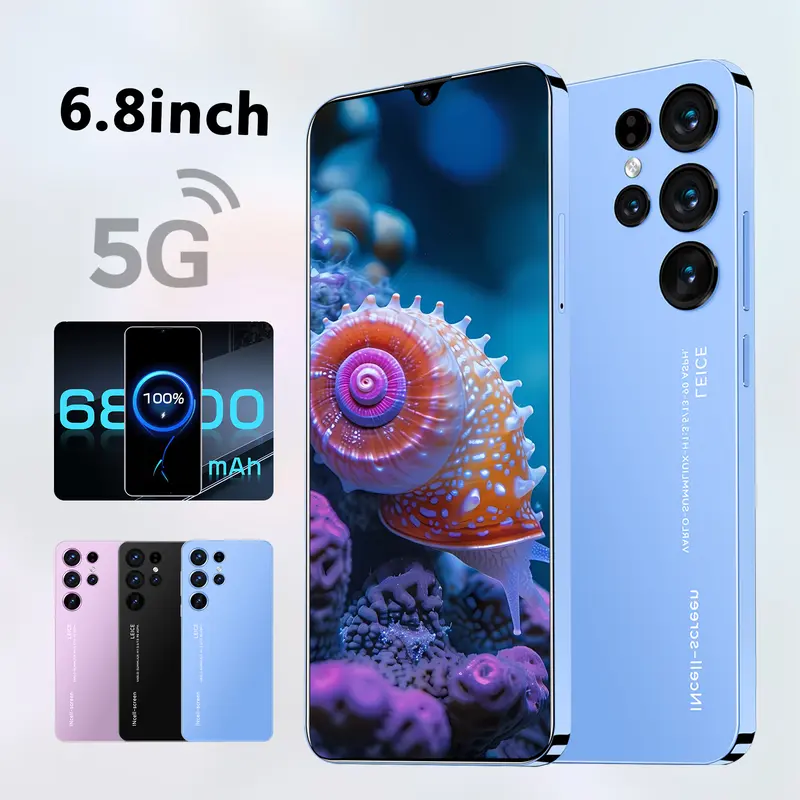 Galaxy A16 16GB RAM-512GB ROM Smartphone Baterai besar 6800 mAh, volume super keras 150%, 0