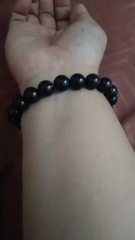 Product Review of Natural black obsidian bracelet from ✨**✨ 0