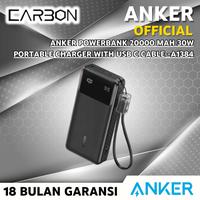 Gambar ANKER Powerbank 20000 mAh 30W Portable Charger With USB C Cable -A1384 dari Carbon Official Store Kota Administrasi Jakarta Pusat 1 Tokopedia