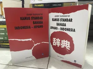 PAKET 2 BUKU KAMUS STANDAR BAHASA INDONESIA JEPANG, JEPANG INDONESIA - GORO TANIGUCHI
