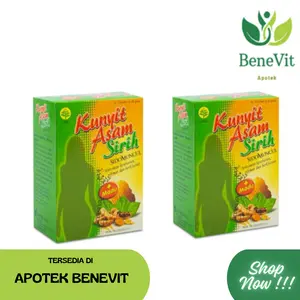 KUNYIT ASAM SIRIH + MADU SIDO MUNCUL - SERBUK MINUMAN Drink Bubuk Susu Powder