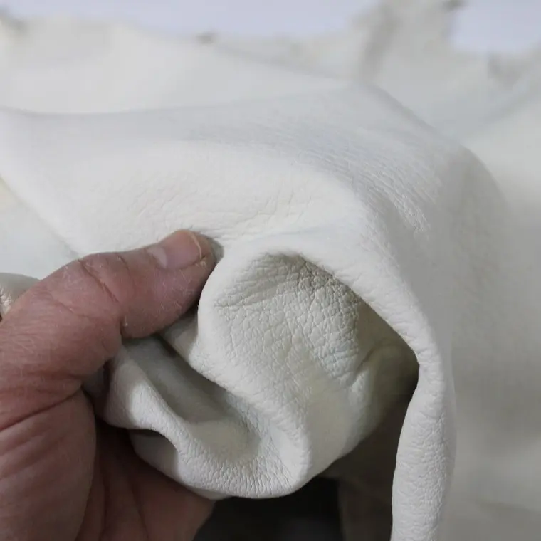 ELCO Kulit Domba Grade A Warna Putih Tulang untuk bahan Jaket,Dompet,Tas