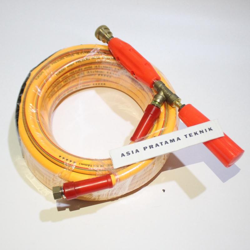 Paket Selang Kompresor 10M Ples Stick Sanchin 45cm Selang Angin 10m Tekanan Tinggi 5