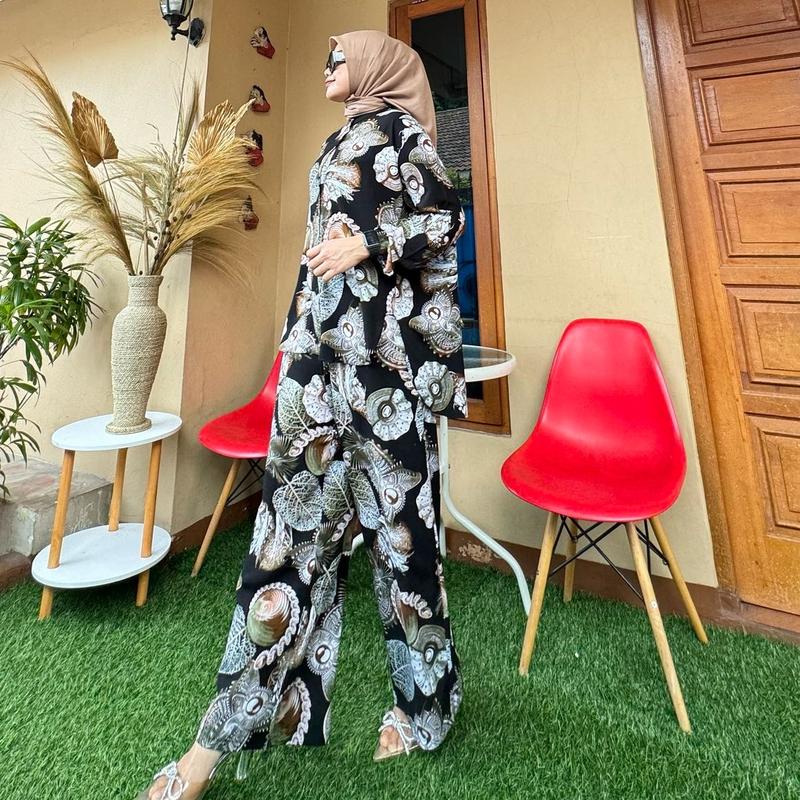 Etnik Set Rayon Vior Premium, Kerang Set Rayon Vior Premium, Lonceng Set Rayon Vior Premium Muslim 0