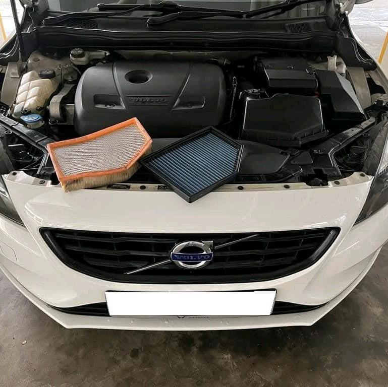 Jetex Performance Drop In Air Filter for Volvo V40 T5 - TUV Proven High Flow, Washable and Reusable - 1.14 kpa Flow Rate 0