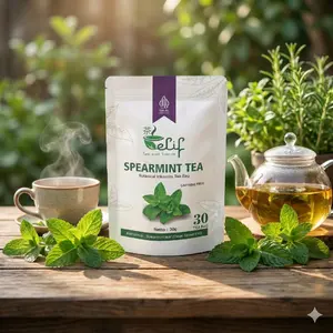 ELIF TEA AND TISANE Spearmint Tea | Teh Spearmint Untuk Jerawat Hormon PCOS Promil | 30 Tea Bag