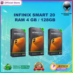 INFINIX SMART 20 - 4GB/64GB 4GB/128GB 8GB/128GB - Garansi Resmi BARU SEGEL