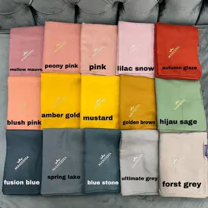MANDJHA Basic Essential Scarf ALL Colour By IVAN GUNAWAN-Hijab Polos