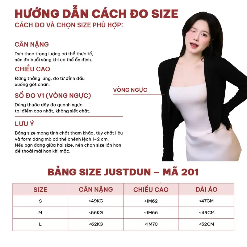 JUSTDUN Áo Khoác Thun Basic 201 Nữ - Áo Choàng Dáng Vừa, Vải Cotton Mịn, Mềm Mại, Thoáng Mát, Co Giãn Êm Ái | BigBuy360 - bigbuy360.vn