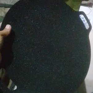 KWE Wajan Original BBQ 38CM Non Stick Grill Pan Besi Cor Anti Karat & Anti Gores Cocok Untuk 9 Orang Dengan Penjepit Makanan Gratis Kitchenware