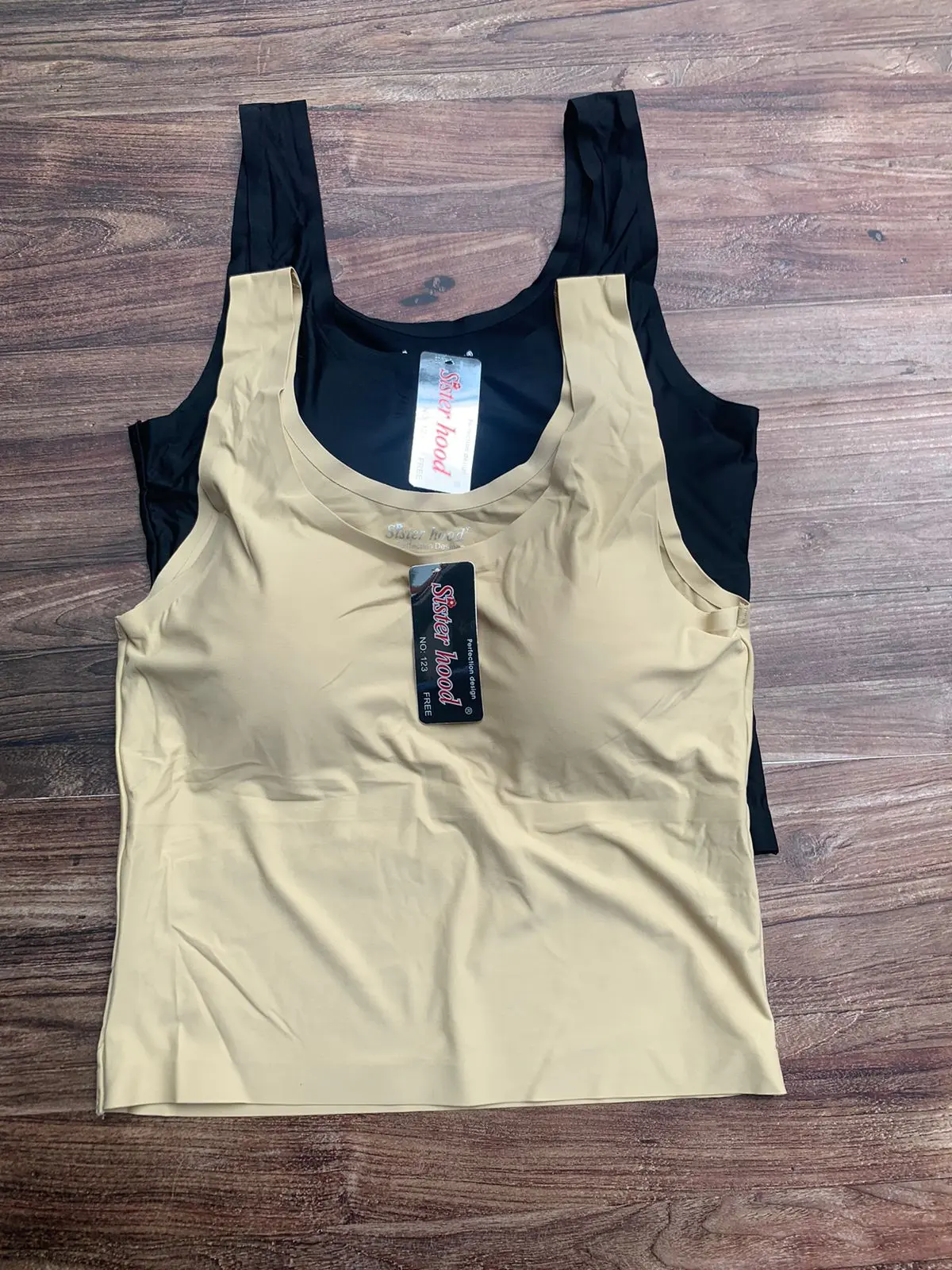 TANKTOP BRA CROP SISTERHOOD 123 SEAMLESS