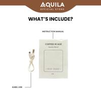 Gambar Aquila Digital Coffee Scale ES 100 Timbangan Biji Kopi Dengan Stopwatch Akurasi 0.1g Rechargeable Battery dari Aquila Living Kota Administrasi Jakarta Utara 5 Tokopedia