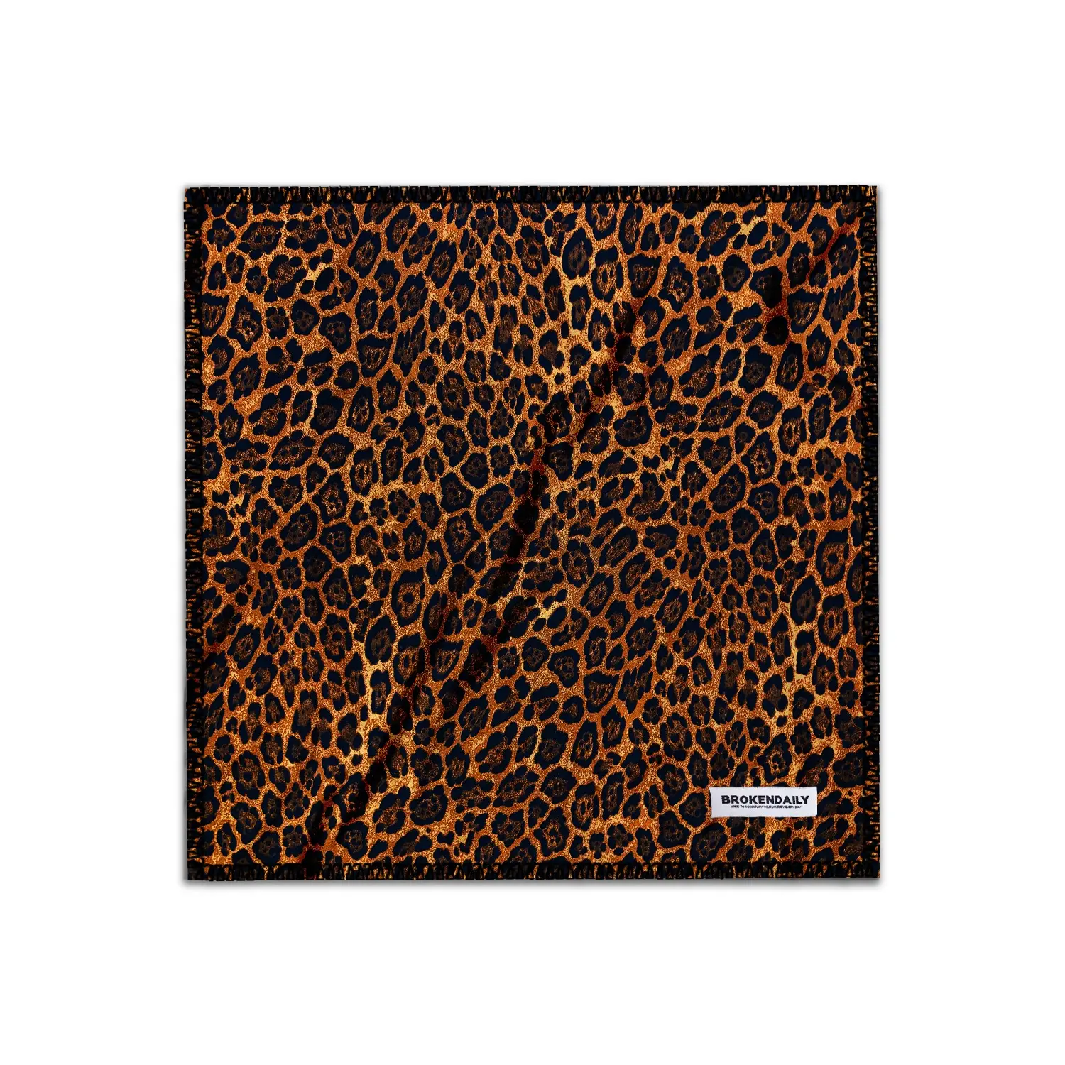 Brokendaily Bandana Scraf Leopard Raven Unisex⁣⁣⁣