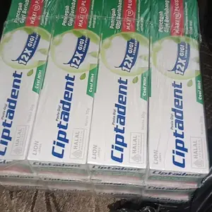 Pasta Gigi Ciptadent 30 gr Isi 1 Lusin (12 Biji) - Varian Biru/Merah/Hijau - Mulut, Gusi Mencerahkan