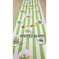 Gambar METH WALLPAPER STICKER 45CMX5M WPSKEROPPI GREEN LINE KEROPPI - WALLPAPER STICKER, +GANJELAN dari METHWALLSTICKER Kab. Bekasi 1 Tokopedia
