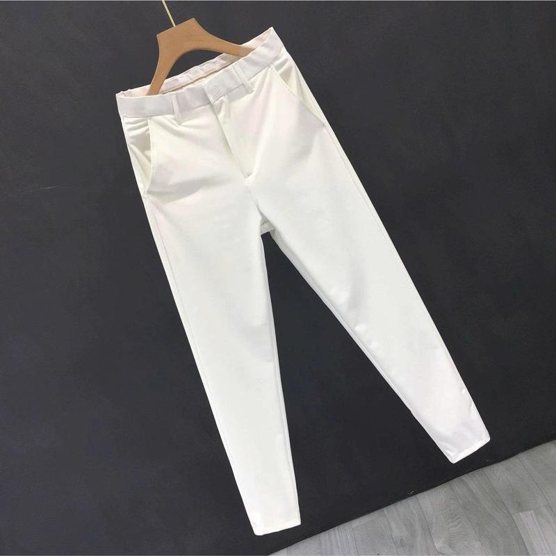 Quần tây âu nam. Màu trắng