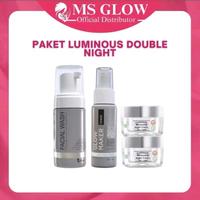 Gambar Ms Glow Paket Wajah Double Cream Malam Bebas Pilih Perawatan Kotoran Membersihkan Mencerahkan Muka Facial Pencerah - DOUBLE ACNE NIGHT dari msglowbeauty.banten Kab. Pandeglang 2 Tokopedia