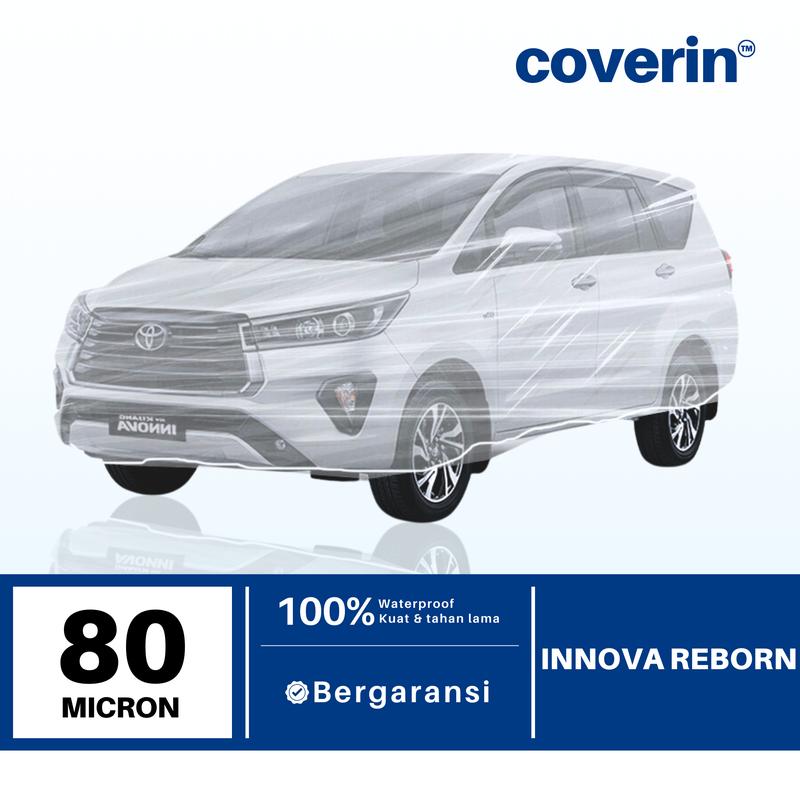 Cover Mobil Innova Reborn plastik PE sarung mobil Transparan Tebal dan ...