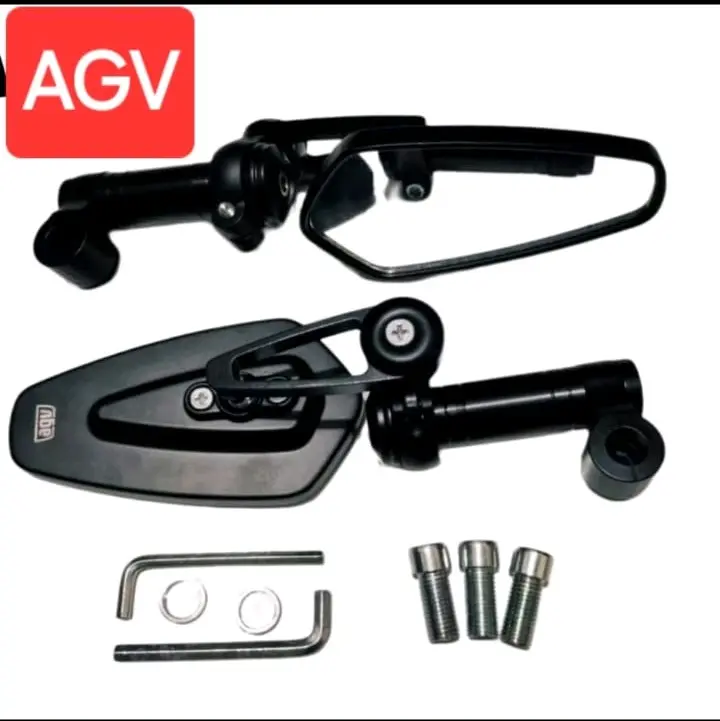 Spion tomok oval AGV octagon nmax aerox pcx adv vario beat vespa fazzio supra jupiter mio dll universal plus Baut Sepeda Motorcycle Accessories 0