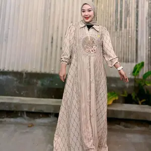 FORTUNA DRESS CASABLANCA PRINTING EKSLUSIVE TERBARU