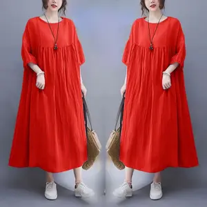 Niki Dress Midi Cantik Chibi Daster Rayon Premium  Jumbo Katun Nyaman Tebal Casual