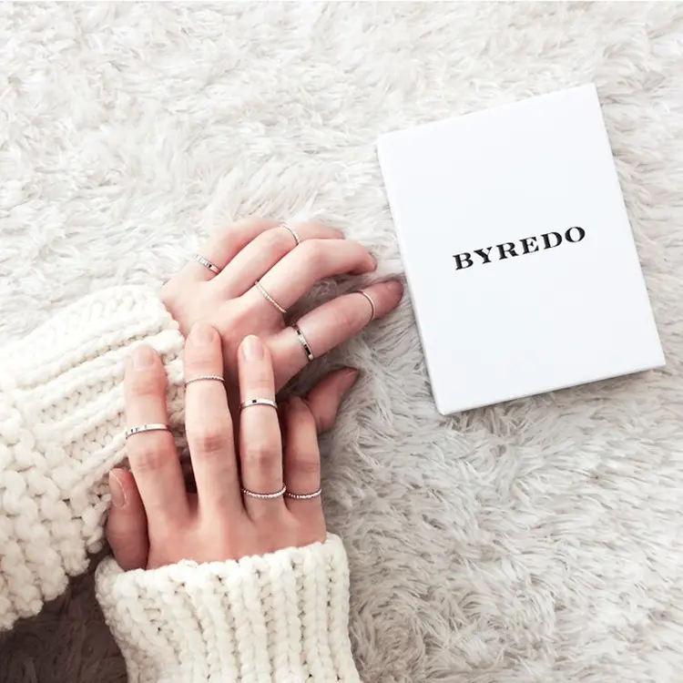 10 Pieces/Set Index Finger Rings for Women Girls Party Wedding Silver Tails Ring