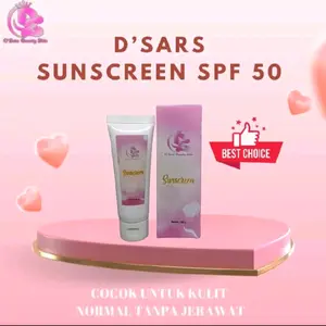 Sunscreen SPF 50 Dsars beauty skin Produk ORIGINAL BPOM RI Wajah Kosmetik Perawatan