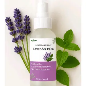 Sfun Nature Tawas Natural Deodoran Spray 100ml - Anti Bau Ketiak Non-Fragrance Non-Alcohol Crystal Deodorant Tubuh