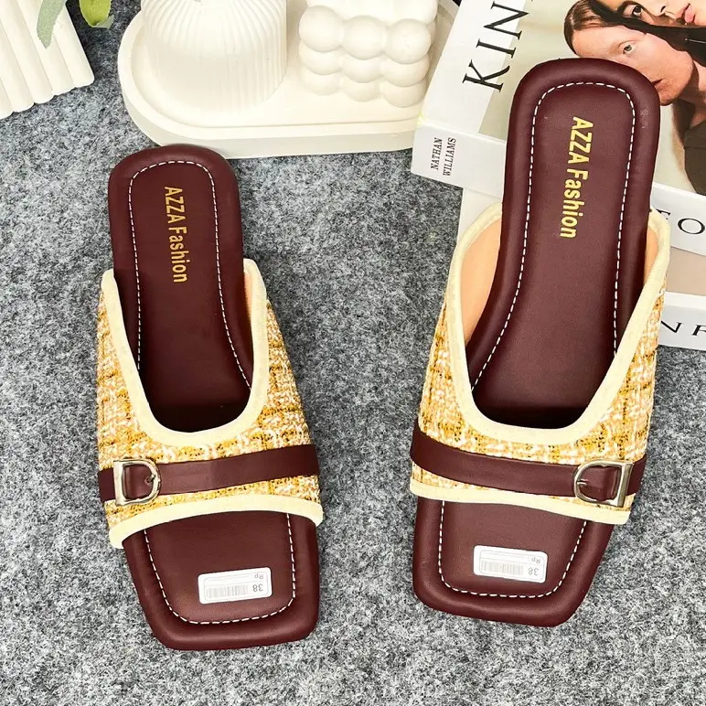 AZZA Sandal Wanita Gaya Kekinian Fashion Korean Style